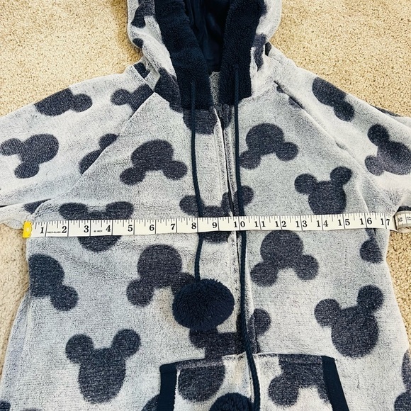 Disney Mickey Mouse-Print Fleece Onesie. Size Small. - Picture 13 of 16